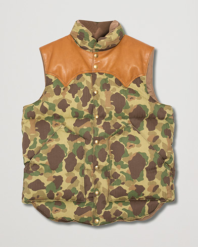 The Real McCoy's Frogskin Down Vest S