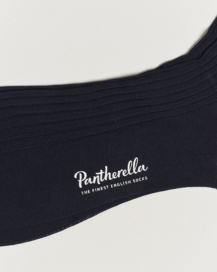 Herren | Formal Wear | Pantherella | Vale Cotton Socks Navy