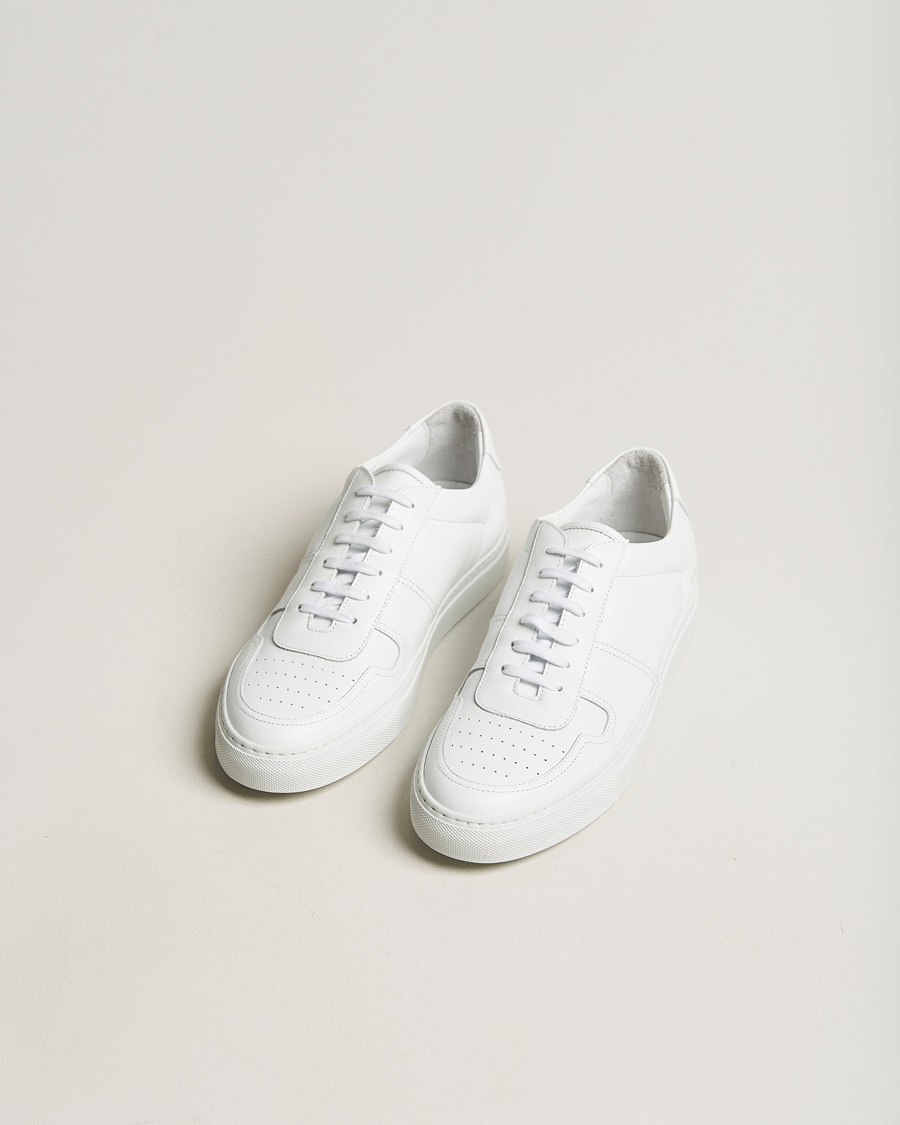 Herren | Schuhe | Common Projects | B Ball Leather Sneaker White