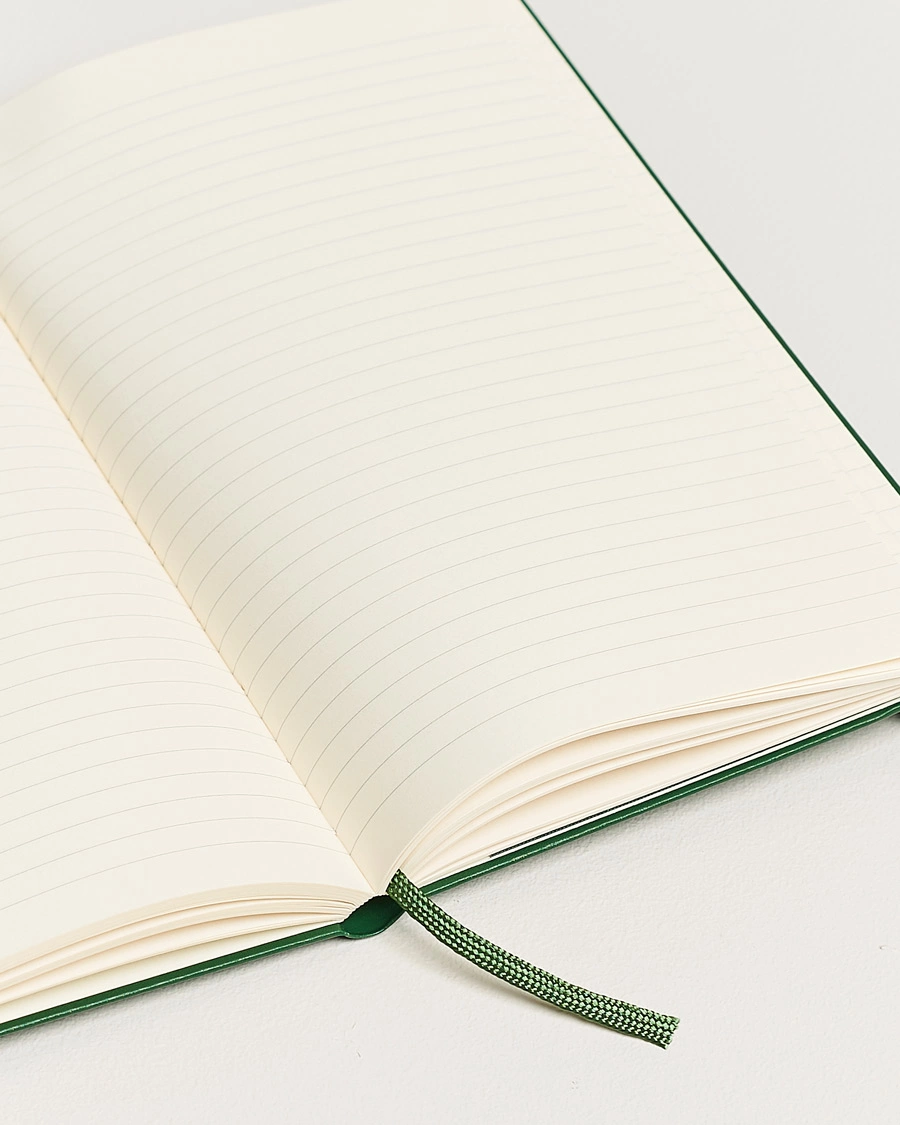 Herr | Anteckningsböcker | Moleskine | Ruled Hard Notebook Large Myrtle Green