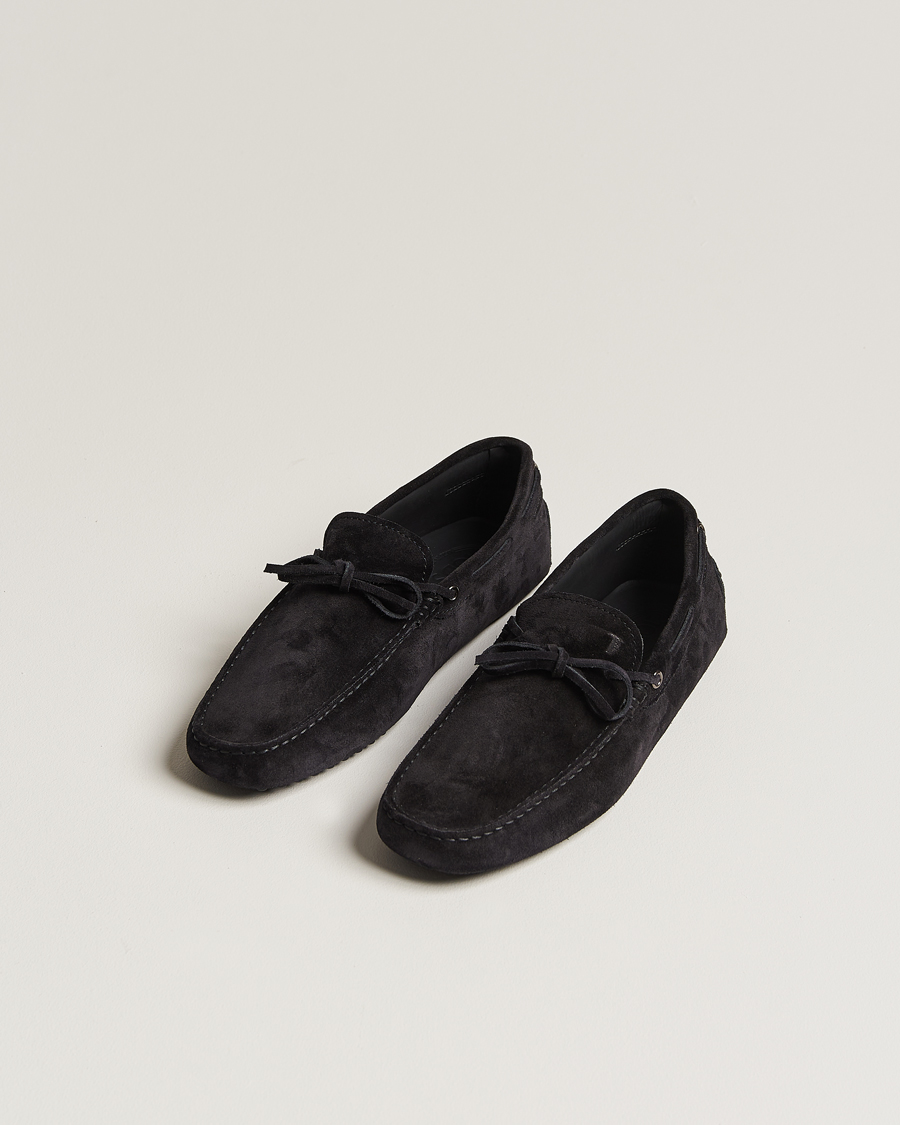 Herren | Schuhe | Tod\'s | Lacetto Gommino Carshoe Black Suede
