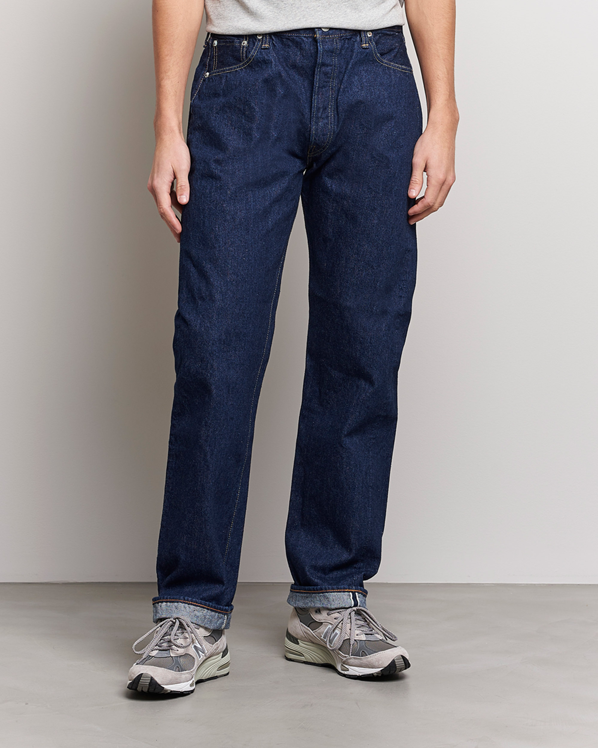Herren | orSlow | orSlow | Straight Fit 105 Selvedge Jeans One Wash