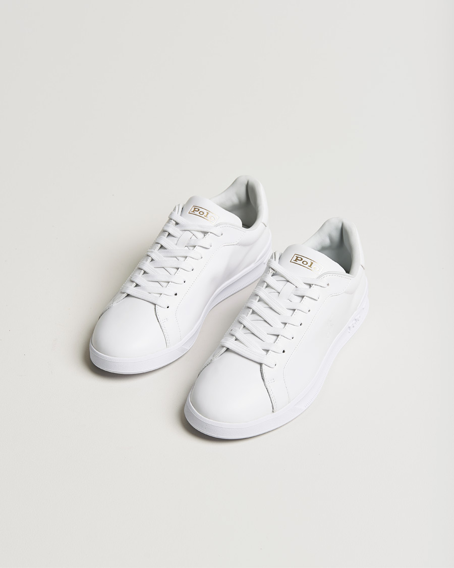 Herren | Preppy Authentic | Polo Ralph Lauren | Heritage Court Premium Sneaker White