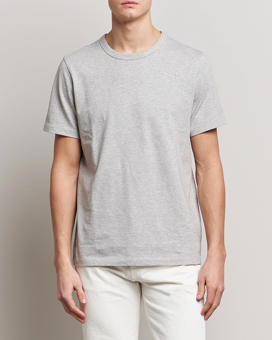Herr | T-Shirts | A Day\'s March | Heavy Tee Grey Melange
