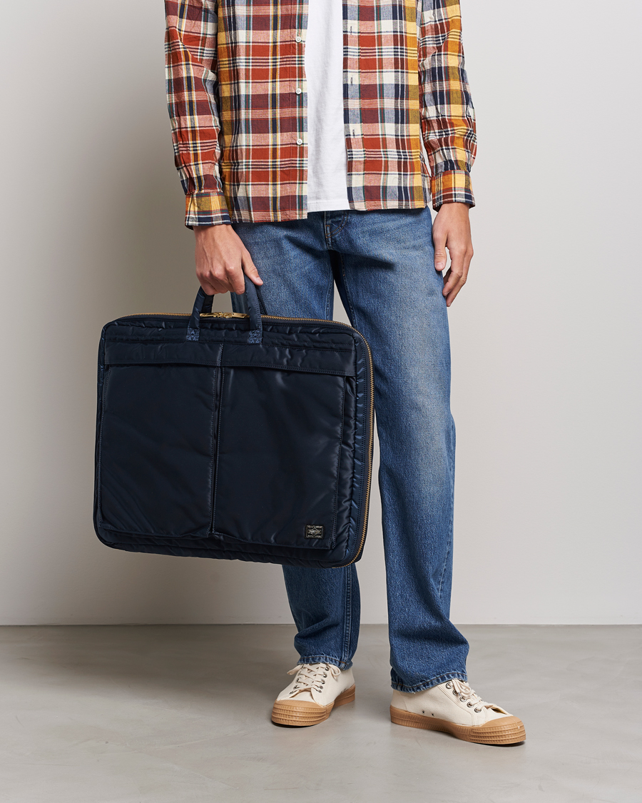 Herren | Accessoires | Porter-Yoshida & Co. | Tanker Garment Bag Iron Blue