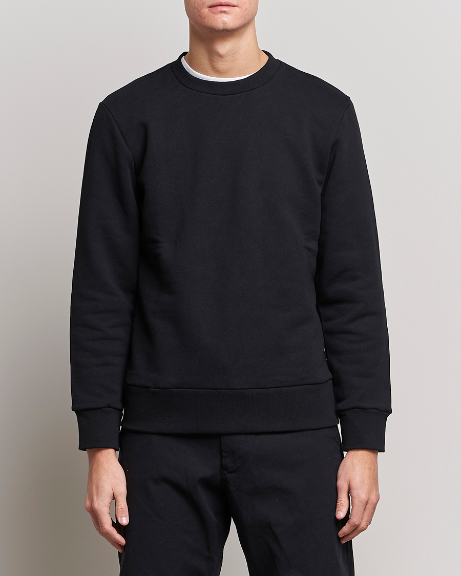 Herren | Kleidung | A Day\'s March | Shaw Sturdy Fleece Sweatshirt Black