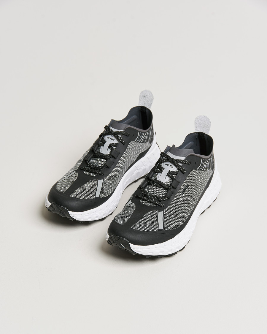 Herren | Hikingschuhe | Norda | 001 Running Sneakers Black/White