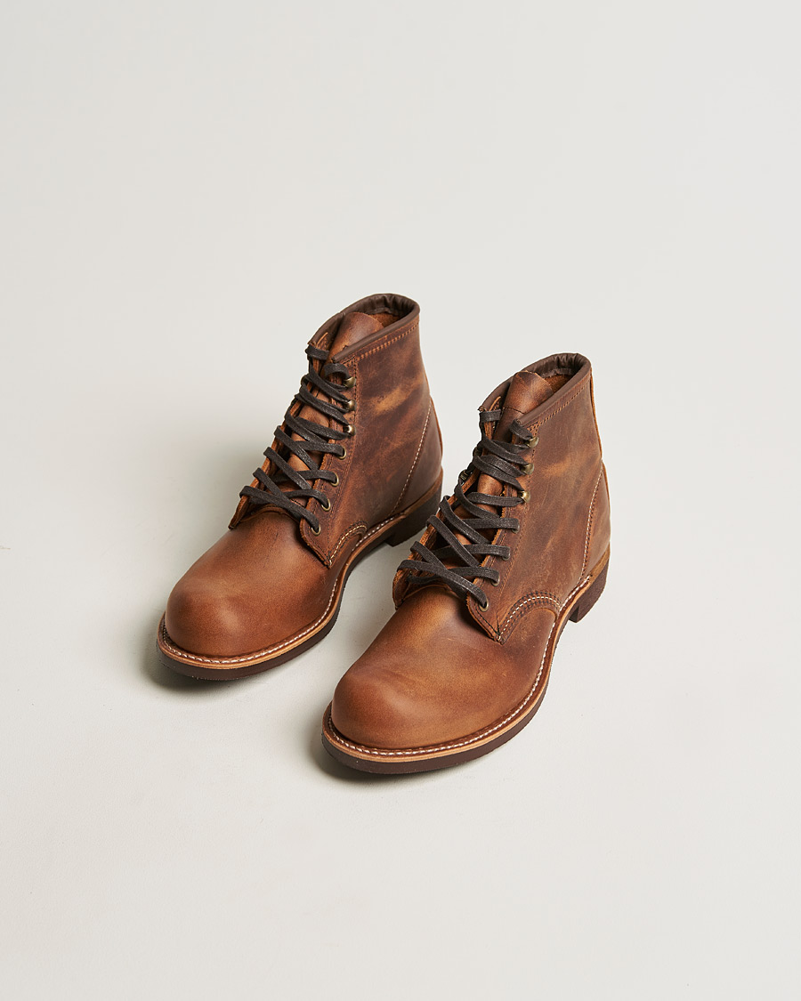 Herren | Schnürboots | Red Wing Shoes | Blacksmith Boot Copper Rough/Tough Leather