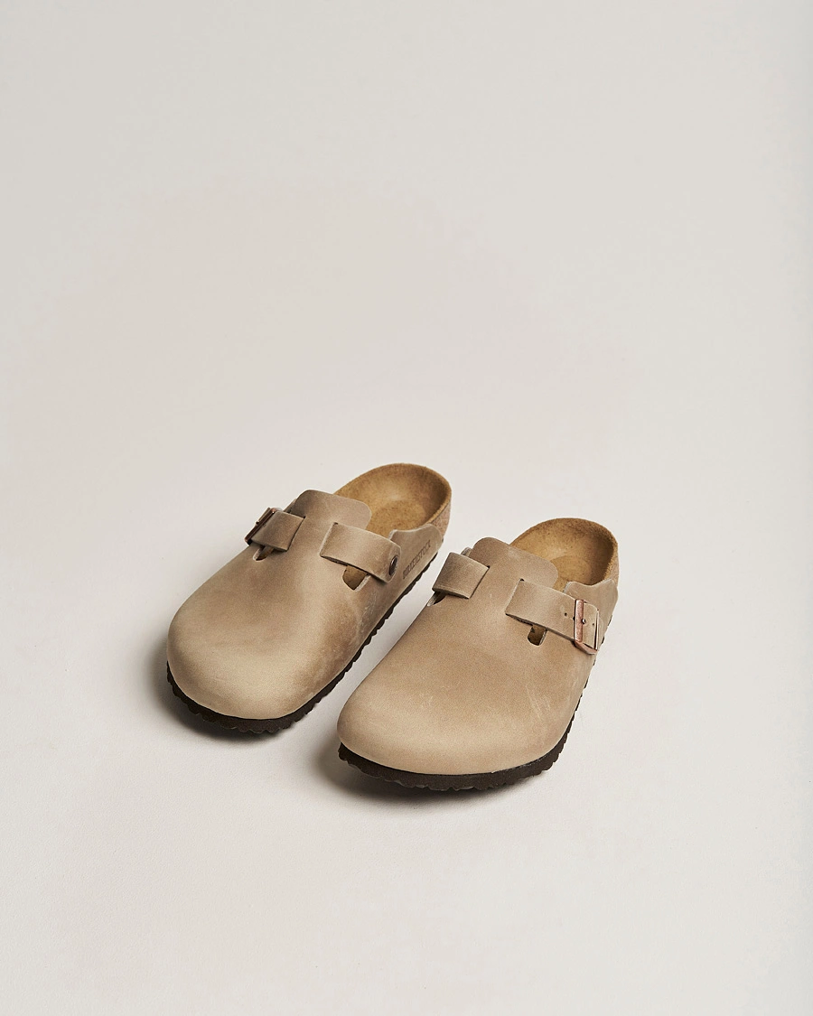 Herr | Sandaler & Tofflor | BIRKENSTOCK | Boston Classic Footbed Tobacco Oiled Leather