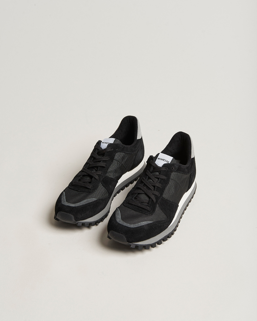 Herren | Schwarze Sneakers | Novesta | Marathon Trail Running Sneaker Black