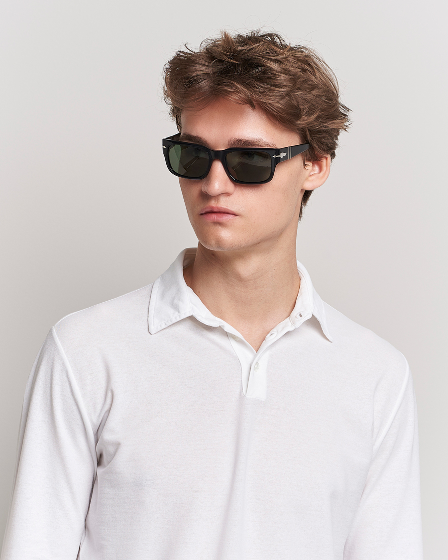 Herren | Gebogene Sonnenbrillen | Persol | Sartoria Sunglasses Black