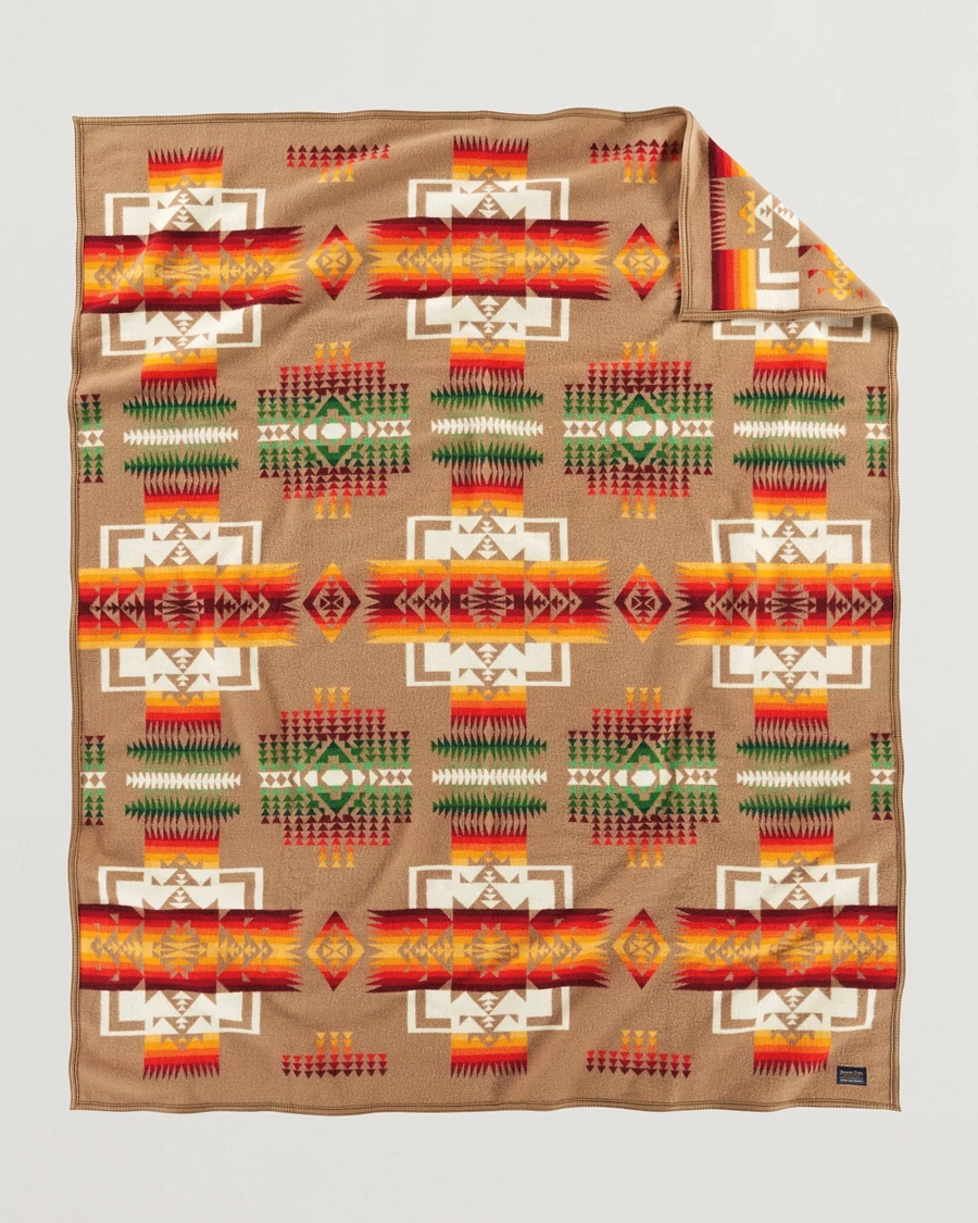Herr | Textilier | Pendleton | Chief Joseph Jacquard Blanket Khaki