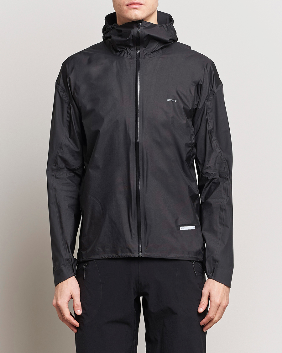 Herren | Kleidung | Satisfy | Pertex 3L Fly Rain Jacket Black
