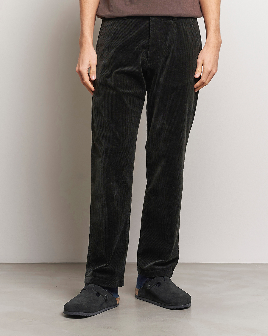 Herren | Kleidung | NN07 | Alex Straight Fit Corduroy Pants Dark Green