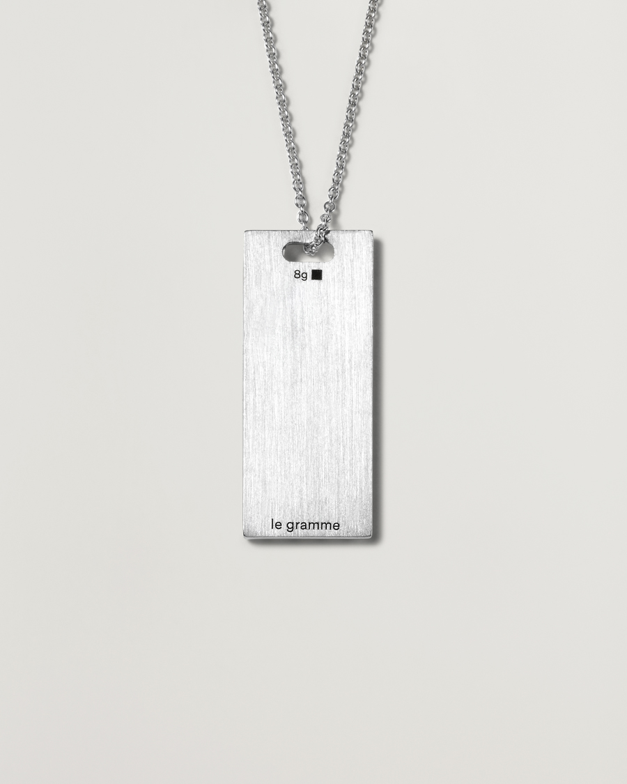 Herren | Halsketten | LE GRAMME | Godron Necklace Sterling Silver 8g