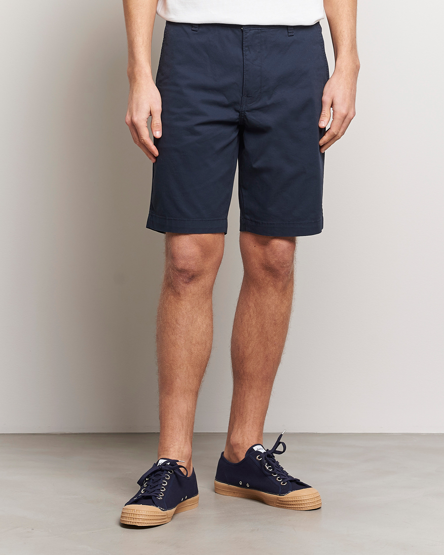Herren | Chinoshorts | Levi\'s | Garment Dyed Chino Shorts Blatic Navy