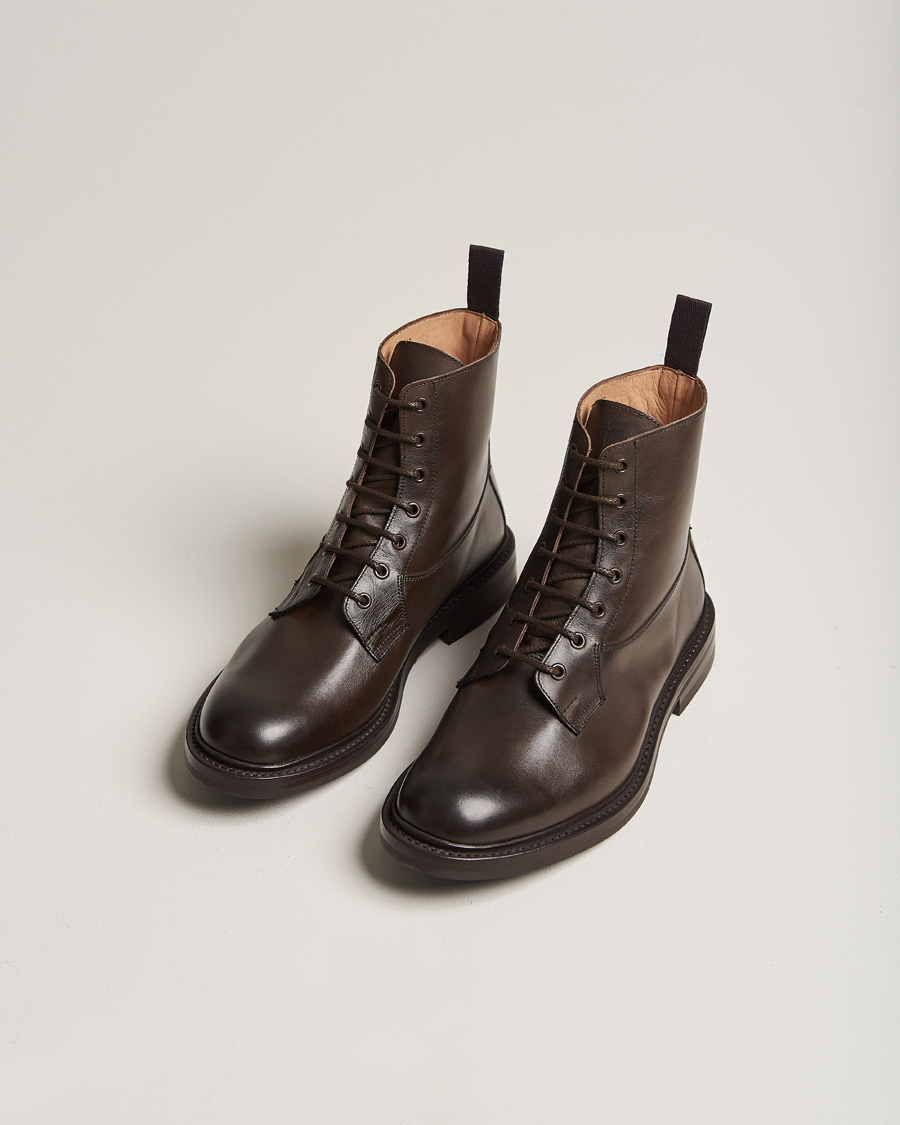 Herren |  | Tricker\'s | Burford Dainite Country Boots Espresso