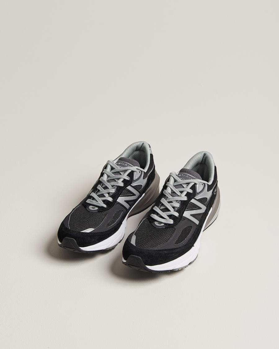 Herren | Schwarze Sneakers | New Balance | Made in USA 990v6 Sneakers Black/White