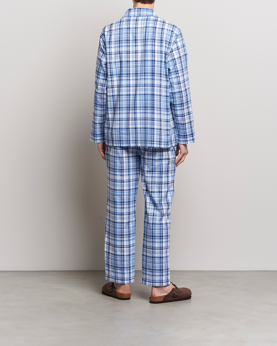 Herren |  | Polo Ralph Lauren | Cotton Checked Pyjama Set Blue Plaid