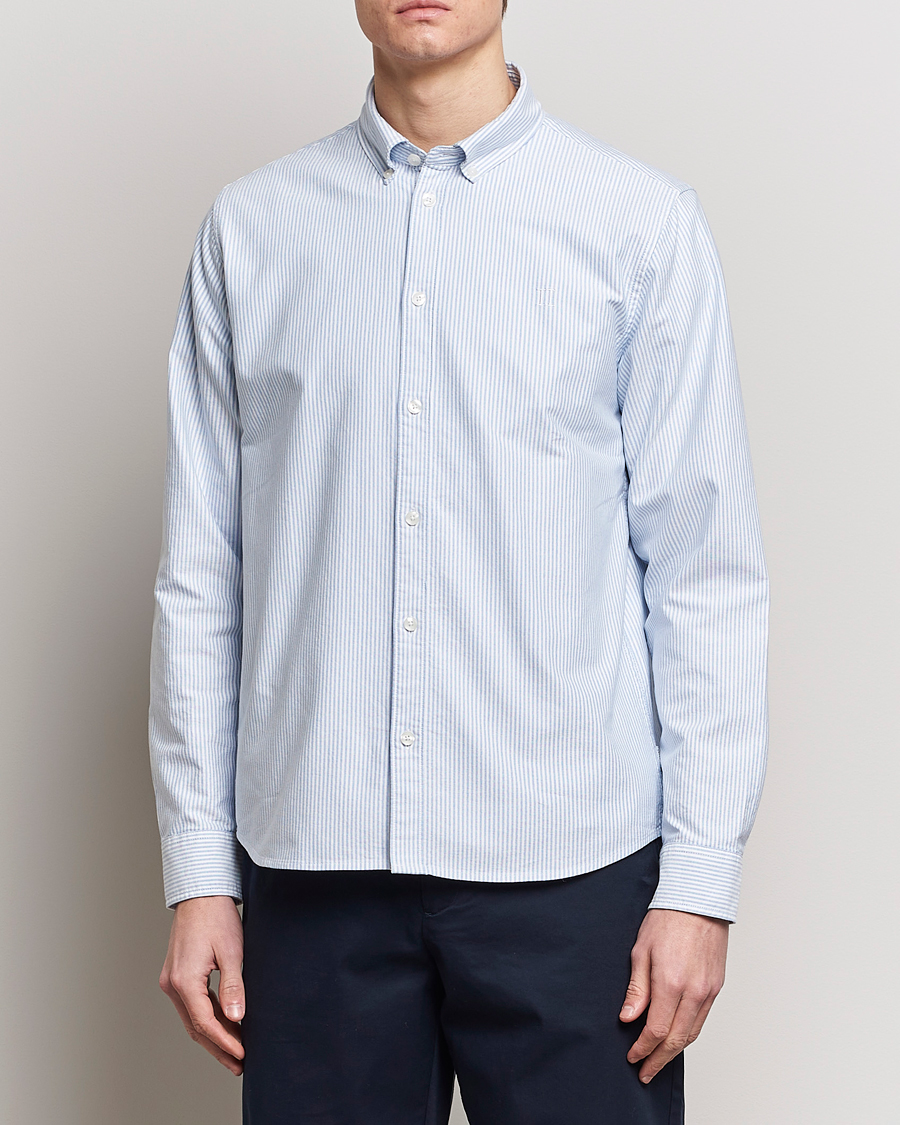 Herren | Hemden | LES DEUX | Kristian Oxford Shirt Light Blue/White