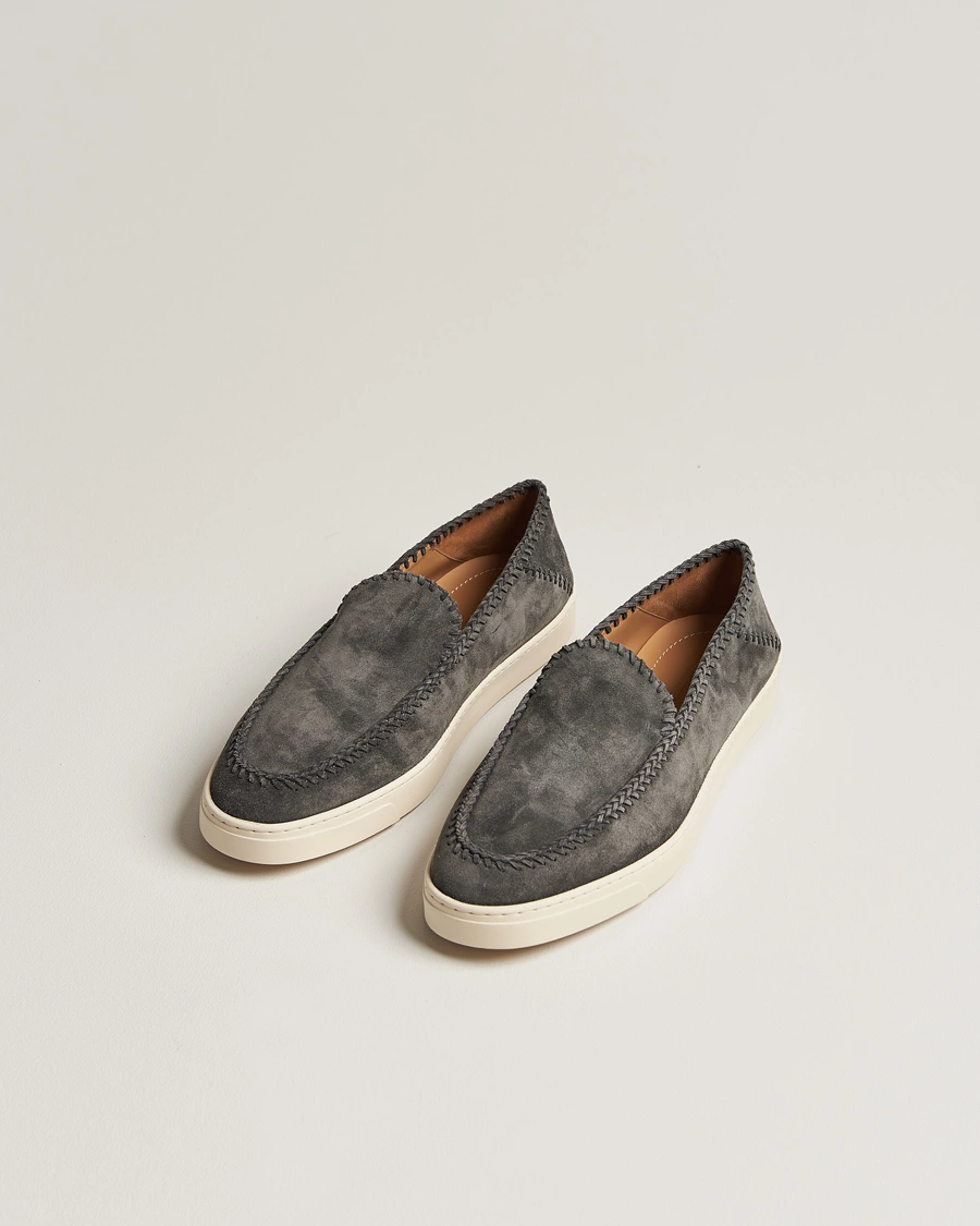 Herren | Schuhe | Giorgio Armani | Intrecci Loafers Grey Suede