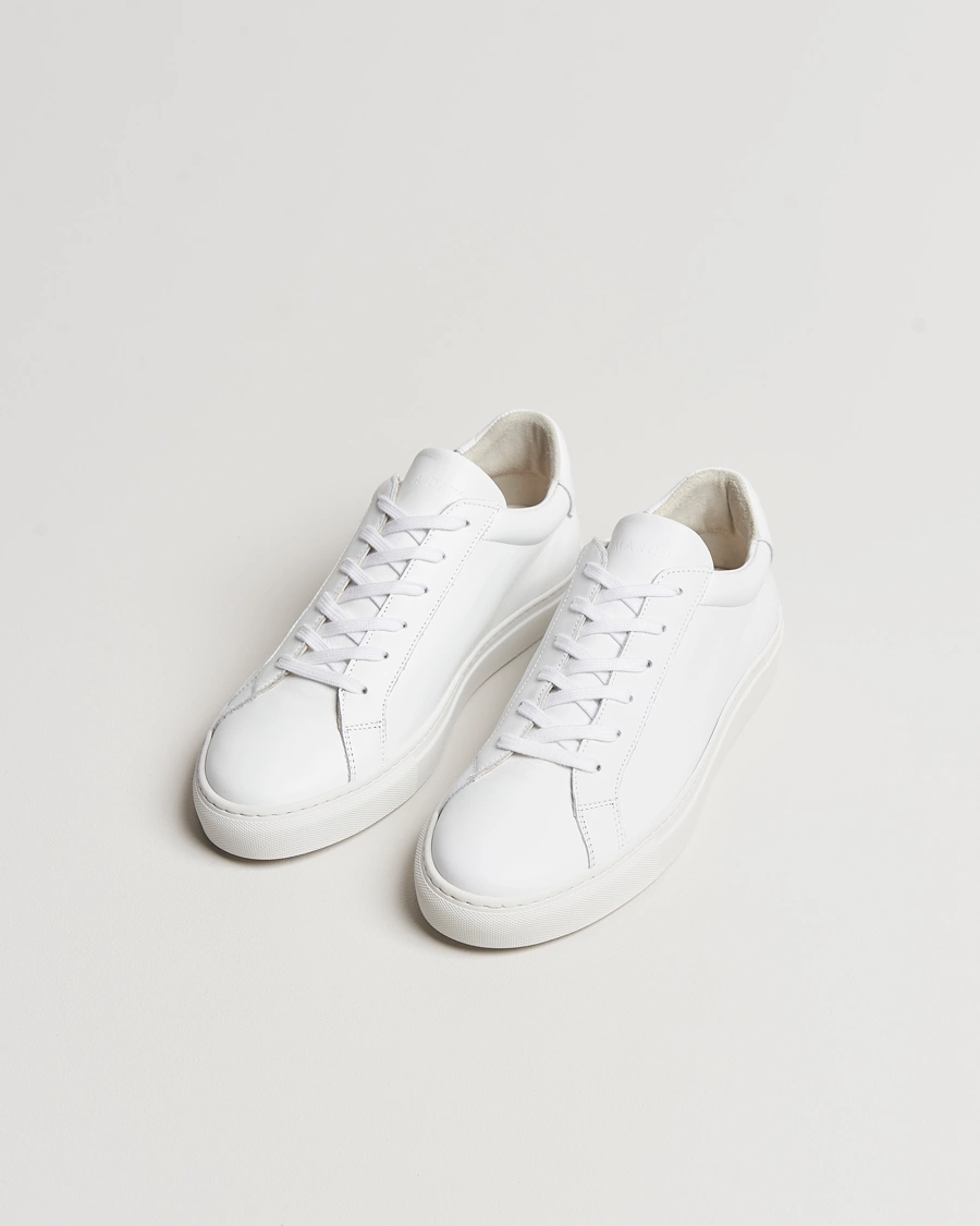 Herren | A Day's March | A Day's March | Leather Marching Sneaker White