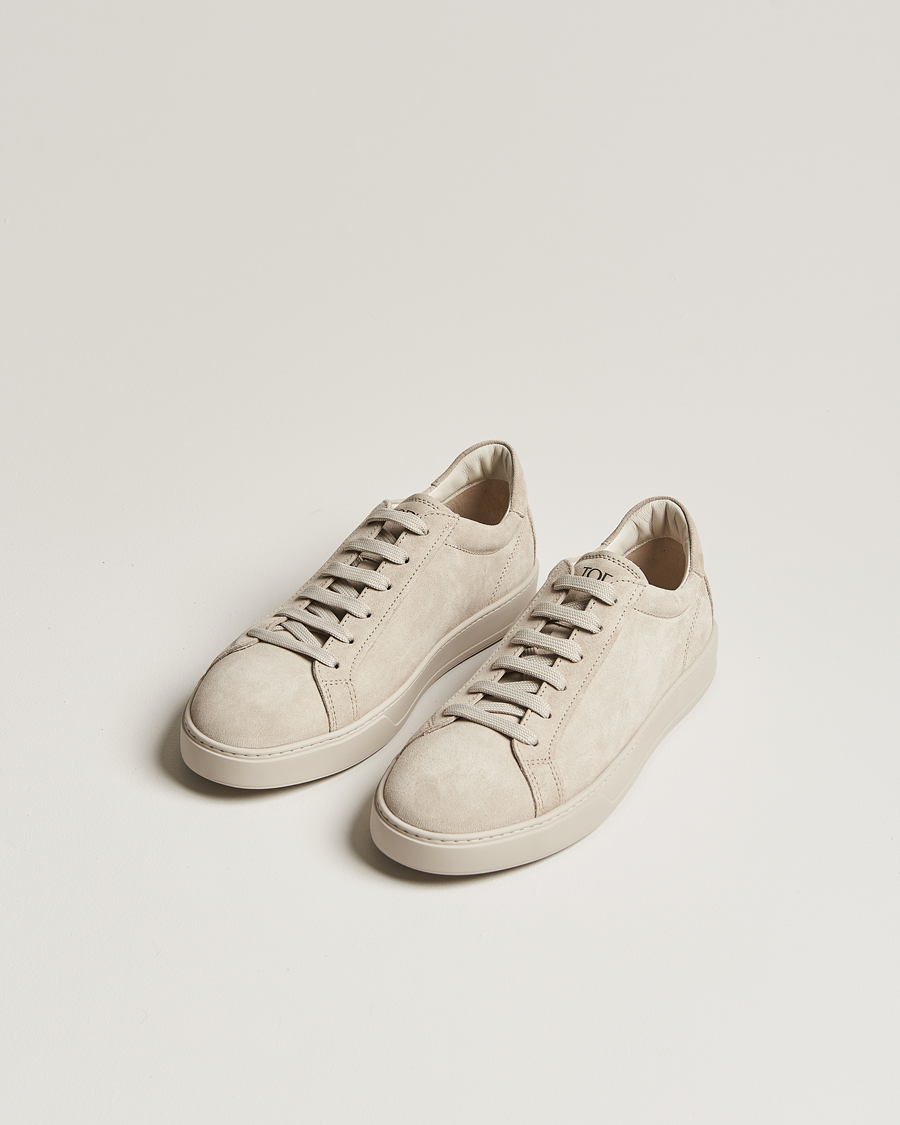 Herren | Schuhe | Tod\'s | Cassetta Lacciata Sneaker Light Grey Suede