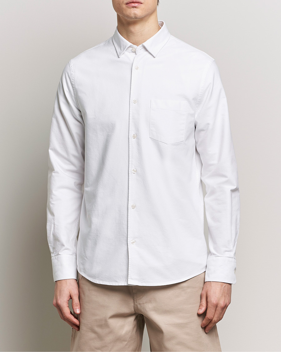 Herren | Kategorie | Filippa K | Tim Oxford Shirt White