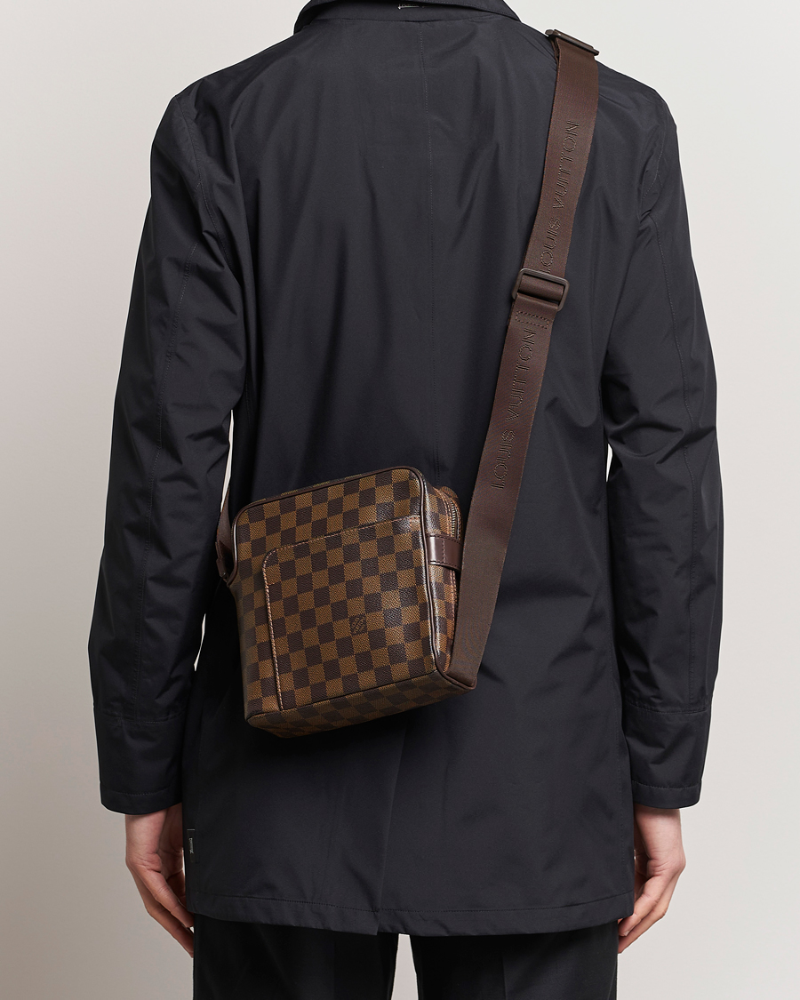 Herren |  | Louis Vuitton Pre-Owned | Olaf Shoulder Bag Damier Ebene 