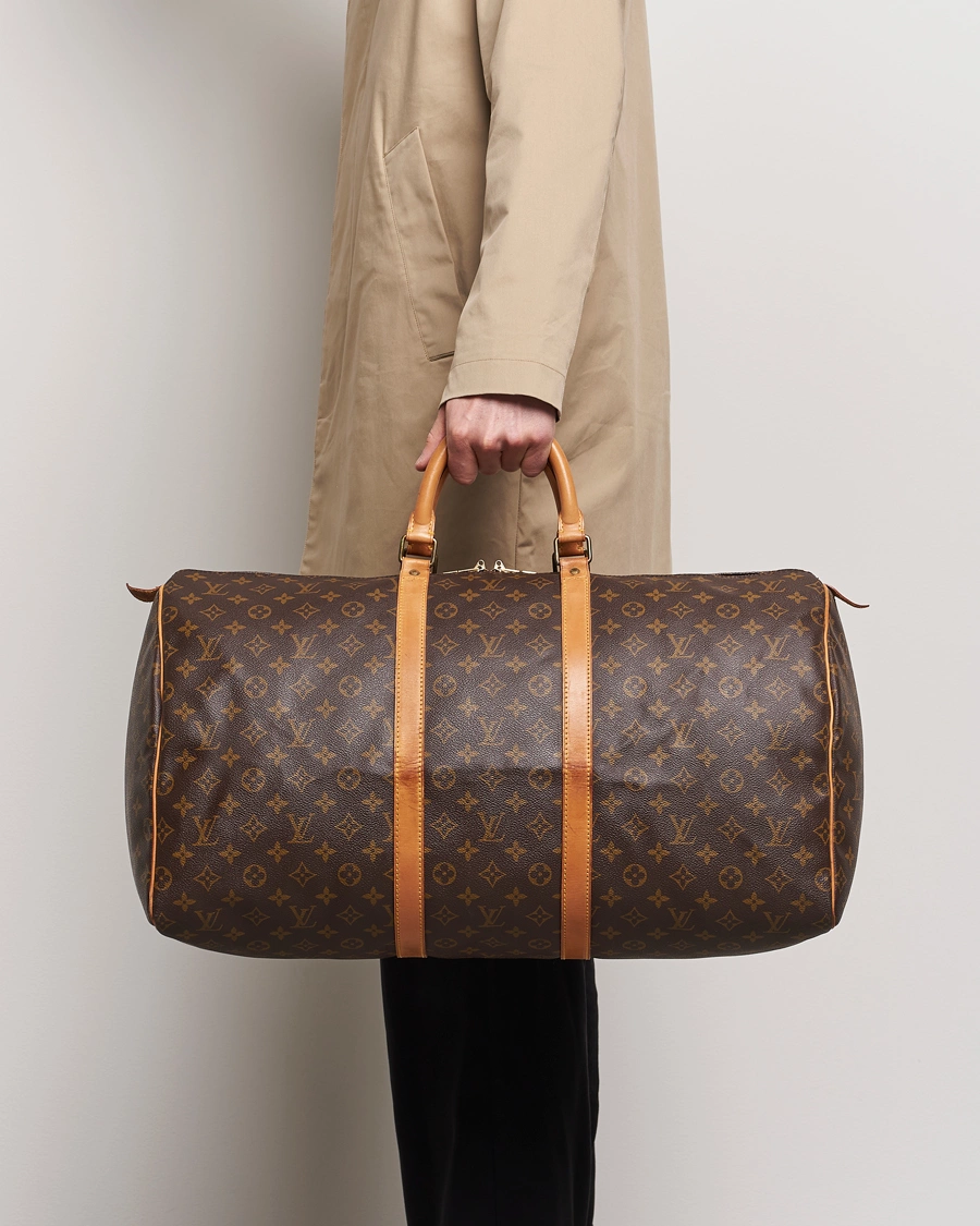 Herren | Pre-owned | Louis Vuitton Pre-Owned | Keepall 55 Bag Monogram 
