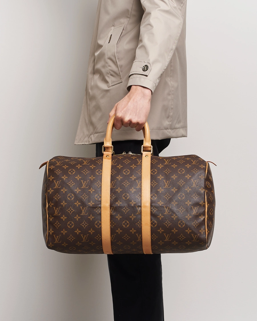Herren | Pre-owned | Louis Vuitton Pre-Owned | Keepall 45 Bag Monogram 