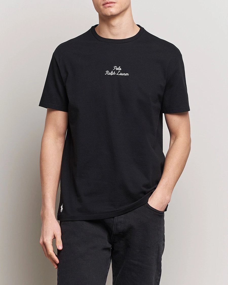 Herren | Kleidung | Polo Ralph Lauren | Center Logo Crew Neck T-Shirt Black