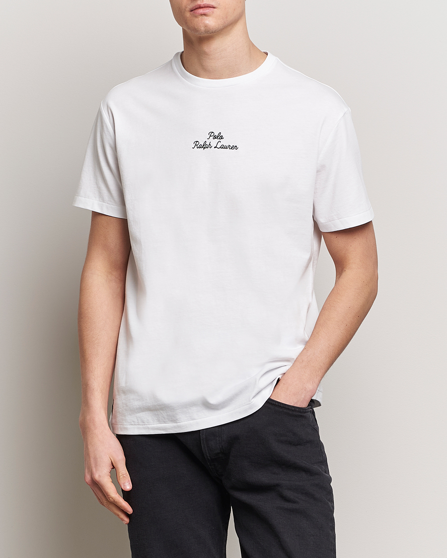 Herren | Kleidung | Polo Ralph Lauren | Center Logo Crew Neck T-Shirt White