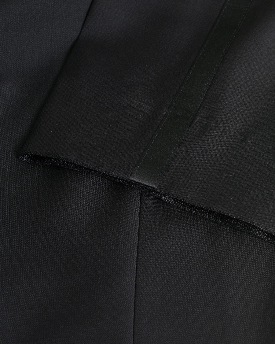Herren |  | Pre-owned | Oscar Jacobson Denz Wool Tuxedo Trousers Black