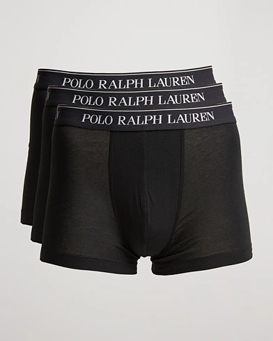 Herren | Unterhosen | Polo Ralph Lauren | 3-Pack Trunk Black