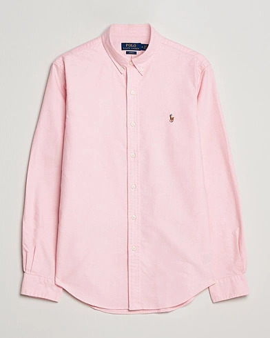 Herren | Hemden | Polo Ralph Lauren | Slim Fit Shirt Oxford Pink