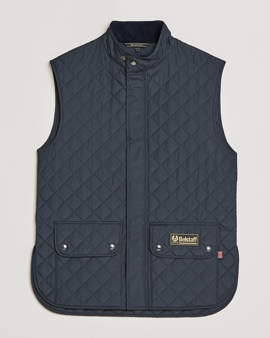 Belstaff Waistcoat Quilted Navy