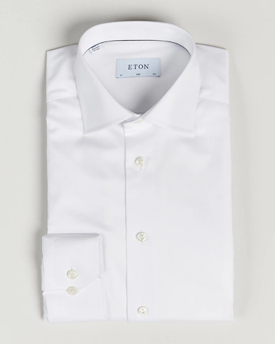 Herren | Festive | Eton | Slim Fit Shirt White
