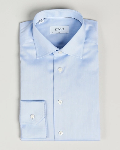 Herren | Businesshemden | Eton | Slim Fit Shirt Blue