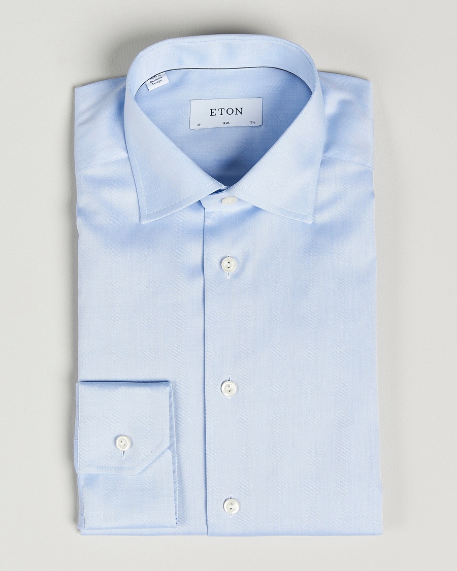 Herren | Formelle Hemden | Eton | Slim Fit Shirt Blue
