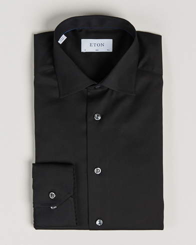 Herren | Eton | Eton | Slim Fit Shirt Black