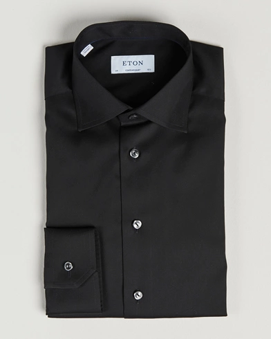 Herren |  | Eton | Contemporary Fit Shirt Black