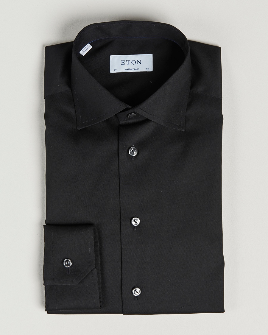 Eton Contemporary Fit Shirt Black – Schwarz