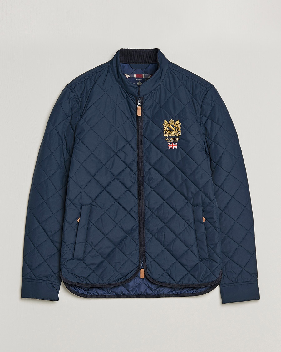 Morris Trenton Jacket Old Blue – Blau