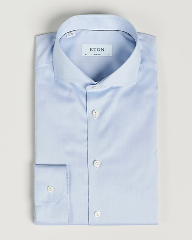 Herren | Businesshemden | Eton | Super Slim Fit Shirt Blue