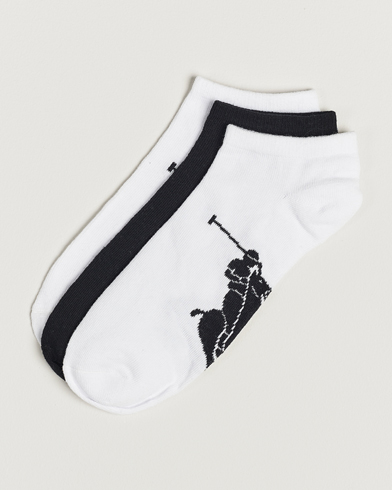Herren |  | Polo Ralph Lauren | 3-Pack Sneaker Socks White/Black/White