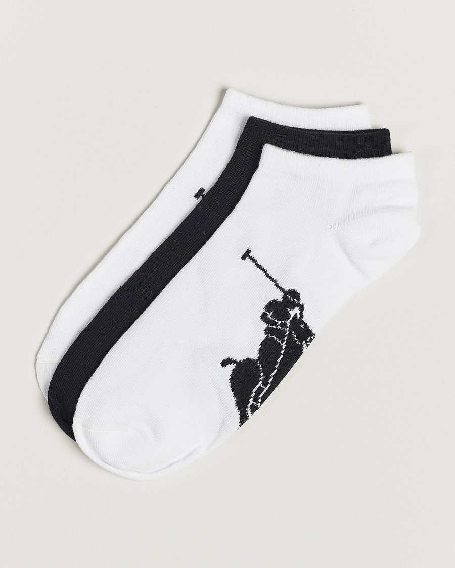 Herren | Socken | Polo Ralph Lauren | 3-Pack Sneaker Sock White/Black