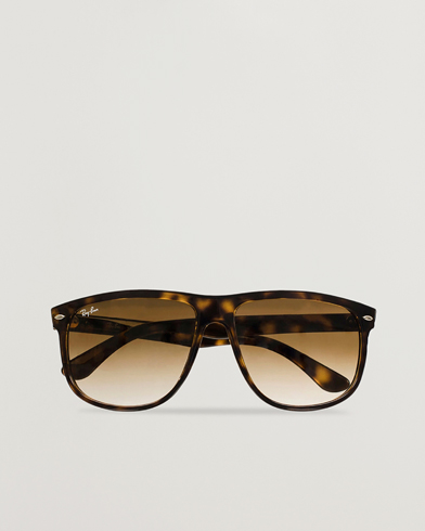 Herren | Gebogene Sonnenbrillen | Ray-Ban | RB4147 Sunglasses Light Havana/Crystal Brown Gradient