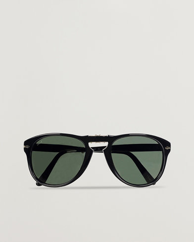 Herren |  | Persol | 0PO0714 Folding Sunglasses Black/Crystal Green