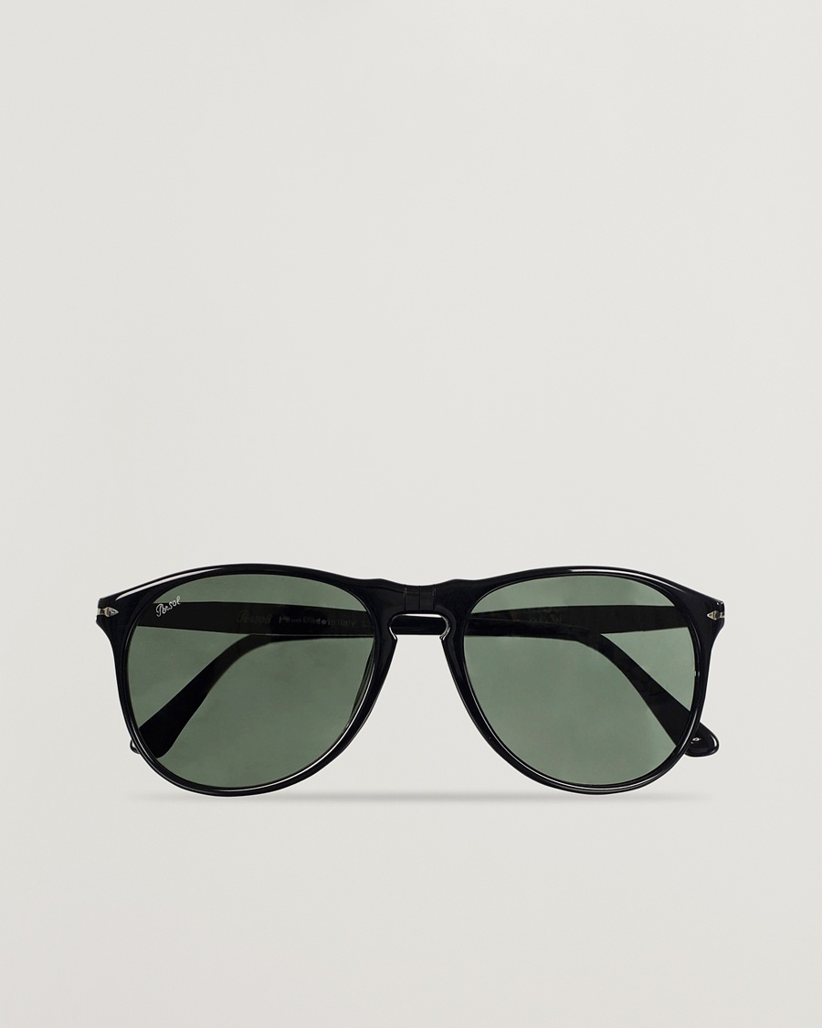 Persol 0PO9649S Sunglasses Black/Crystal Green – Schwarz